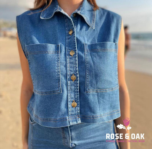 Denim on Denim set for Women (signature Rose and Oak)